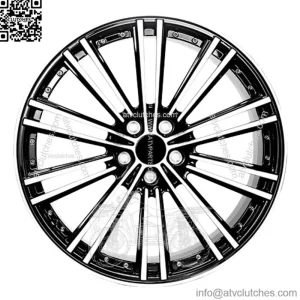 Custom 1 Piece Forged Alloy Car Wheel For Toyota Tundra / Alphard / Crown