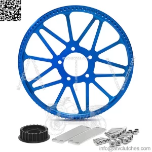 Dirt Ebike 23 28 Teeth Secondary Drive Belt Pulleys Kit For Segway X160 & X260 Sur-ron Light Bee