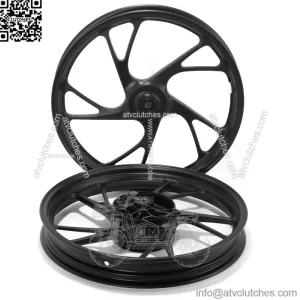 17" Motorcycle Casting Spoke Rim Set For TITAN150