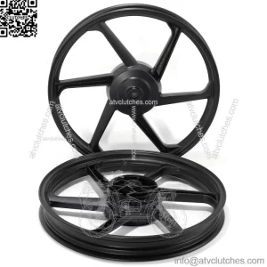For TITAN150 6 Spoke Motorcycle Aluminum Alloy Wheel Set