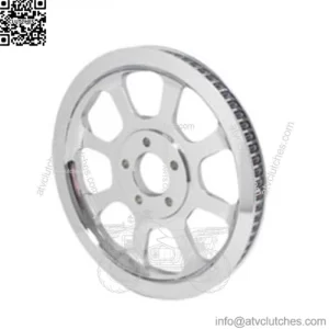 York Chrome 70 Tooth Rear Pulley 20mm Harley FXST FLST Softail 2006 OE# 40599-06 (For: Harley-Davidson)