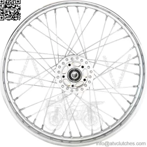 Chrome 21" 2.15" 40 Spoke Front Wheel Rim Harley Sportster XL 1200 883 2006-2007 (For: Harley-Davidson)