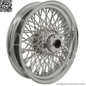 16 x 3 Chrome Plated 80 Spoke Rear Wheel Rim Big Twin Sportster Harley Evo (For: Harley-Davidson)