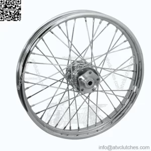 16x3 Chrome Tubeless 40Spoke Front Wheel Rim Sportster Harley Panhead Shovelhead (For: Harley-Davidson)