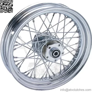 Chrome 16" X 3" 40 Spoke SD Front Wheel 84-99 Harley Softail Heritage Fatboy (For: Harley-Davidson)