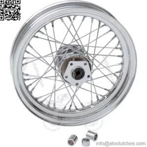 Chrome 16" x 3" 40 Spoke Front Wheel Rim Harley Touring Bagger Dresser 1984-1999 (For: Harley-Davidson)