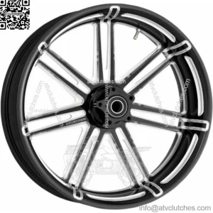 Arlen Ness 7 Valve Black Rear 18" X 5.5" Wheel Rim ABS Harley Touring 2009-2018 (For: Harley-Davidson)