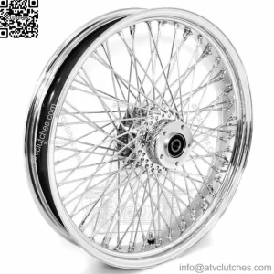 Chrome 21 3.5 80 Spoke Front Wheel Rim 1984-2007 Harley Touring Dual Disc Bagger (For: Harley-Davidson)