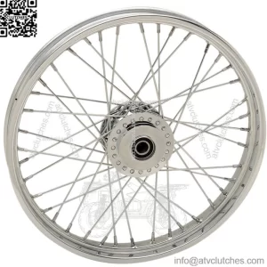 Chrome 21" x 2.15" 40 Spoke Front Wheel Rim Harley Sportster XL 883 1200 12-19 (For: Harley-Davidson)