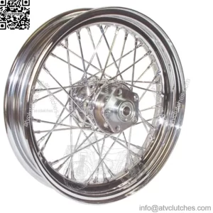 16 x 3 Chrome Tube 40 Spoke Rear Wheel Rim Harley Softail Touring Dyna 00-07 (For: Harley-Davidson)