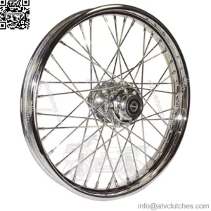 21" x 2.15" Chrome 40 Spoke Front Rim Wheel Harley Softail FXST Dyna 00-06 (For: Harley-Davidson)