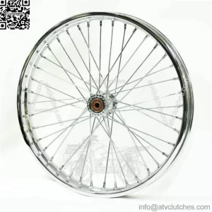 Chrome Spool 21" x 2.15" 40 Spoke Front Rim Wheel Harley Chopper Bobber Rigid XL (For: Harley-Davidson)