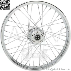 Chrome 21" x 2.15" 40 Spoke Front Wheel Rim Harley Softail Wide Glide 2000-2006 (For: Harley-Davidson)
