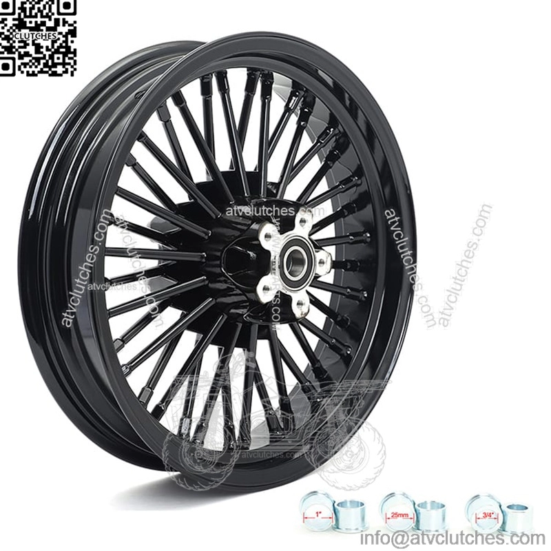 Motorcycle front rear dual disc wheels for Harley Davidson Softail Dyna Touring VRSC - Image 2