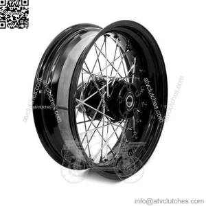 16x5 Inch For Harley Davidson OEM Quality Best Steel Spoke Wheel Set