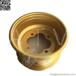 10" Front Wheel 4x144 Hole Size Model: 144G(Gold | Anodized)