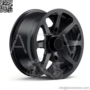 4pcs 15" RockTrix RT102 ATV UTV Wheels Rims | 15x7 | 4x156 4/156 | 4+3 offset (For: Polaris)