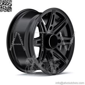 12" RockTrix RT103 ATV UTV Wheels Rims | 12x7 | 4x156 4/156 | 4+3 offset (For: Polaris)