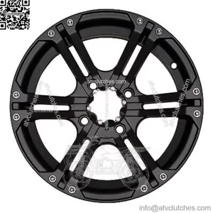 ITP SS212 ATV Wheels/Rims Black 12" Sportsman RZR Ranger (For: Polaris)