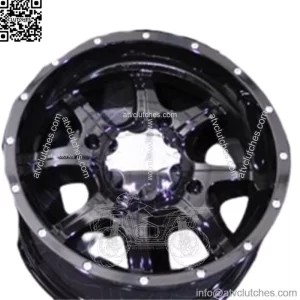 POLARIS RZR 800 14" COBRA BLK ATV ALUMINUM WHEELS (SET 4) LIFE WARRANTY POL3CA (For: Polaris)
