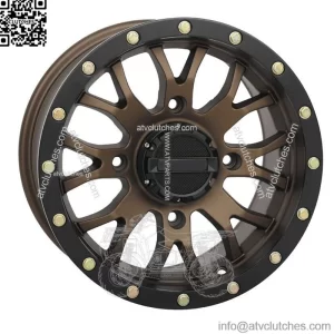 System 3 ST-3 Bronze UTV Wheels 15" Polaris RZR Turbo S / RS1 (4) (For: Polaris)