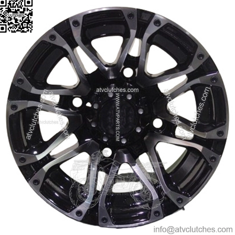 POLARIS SPORTSMAN 570 12" STI HD3 M ALUMINUM ATV WHEELS ( SET 4 ) POL3CA (For: Polaris)