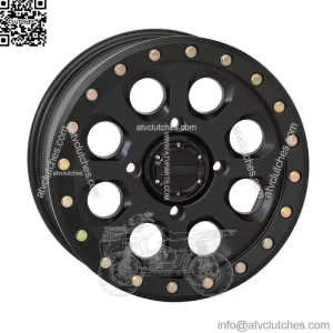 System 3 SB-7 Beadlock 15" Wheels Black (6+1) Polaris RZR 1000 XP (4) (For: Polaris)