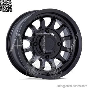 Black Rhino Rapid 15" Wheels Black Polaris RZR 1000 XP (For: Polaris)