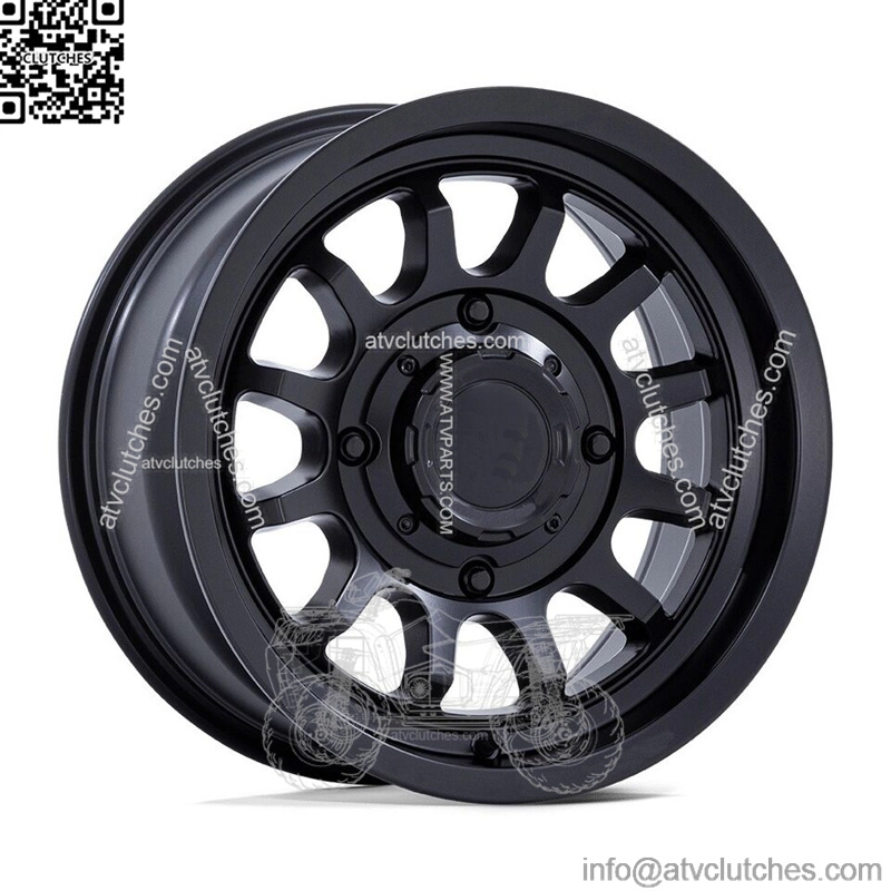 Black Rhino Rapid 15" Wheels Black Polaris RZR 1000 XP (For: Polaris)