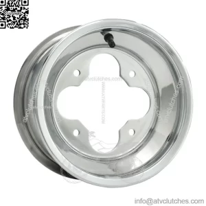 4/110 Douglas A5 Wheel 9X8 3.0 + 5.0 Polished Aluminum 9X8 3.0 + 5.0 Polished (For: Polaris)