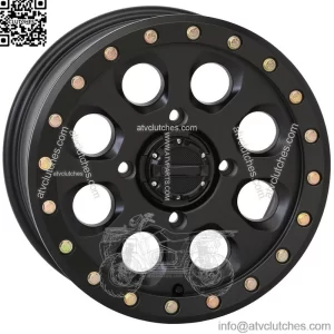 System 3 SB-7 Beadlock 14" Wheels Black (4+3) Polaris RZR 1000 XP (4) (For: Polaris)