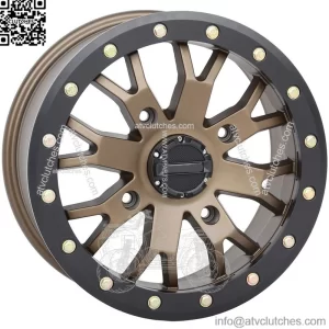 System 3 SB-4 Beadlock Bronze (4+3) UTV Wheels 14" Polaris RZR 1000 XP (4) (For: Polaris)