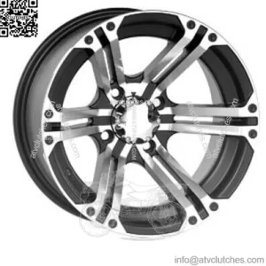 ATV/UTV Wheels Set 12in SS212 Machined 4/110 5+2/2+5 SRA (For: Can-Am)