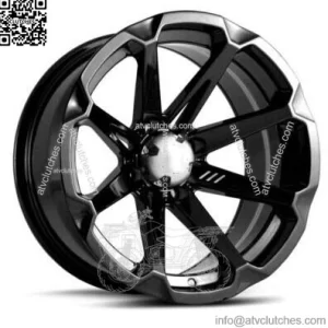 ATV/UTV Wheels Set 14in M12 Diesel Black 4/137 10mm CAN (For: Can-Am)