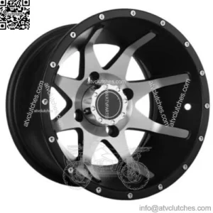 ATV/UTV Wheels Set 12in Sedona Storm Machined 4/110 5+2/2+5 SRA (For: Can-Am)