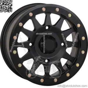 HLA1 Beadlock Wheel Mch 15x7 4/137 5+2 40mm Can-Am Maverick X3 Max 4x4 18-21 (For: Can-Am)