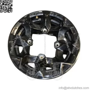 11 CAN AM COMMANDER OUTLANDER 1000  FRONT WHEEL RIM BLACK 12X6  #439
