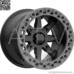M31 Lok2 Wheel | Satin Black w/ Matte Gray ring  | CanAm 4x137 | Wheels