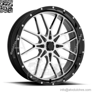 M45 Portal Wheel | Gloss Black Machined | CanAm 4x137 | Wheels