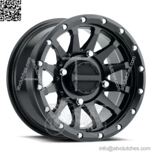15x6 Raceline A95B Trophy UTV Black Wheel 4x137 (40mm) (For: Can-Am)