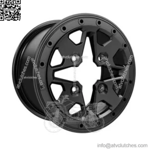 Can-Am 14" Black Beadlock Rim Rear Maverick X3 Maverick X3 MAX 705502286