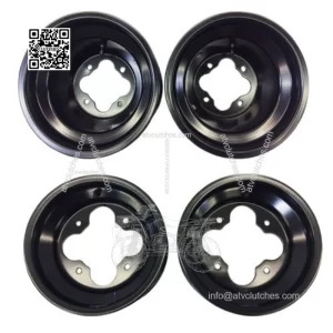 Black A5 Rolled Lip 10" Front 9" Rear Rims Suzuki LTZ400 Z400 LTR450 LTZ250
