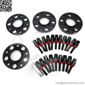 Suitable for BMW wheel hub flange 5x120 72.56mm 15mm/20mm 4 pcs with M14*1.25 screws