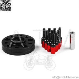 Applicable to Mercedes-Benz hub flange 5x112 66.56mm 15mm/20mm 2 pieces with M12*1.5 bolts
