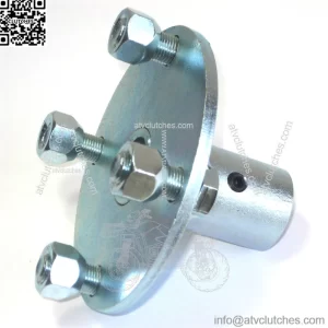 ADAPTER HUB  3/4" LIVE AXLE 4 LUG ATV GO KART TRAILER HUB.