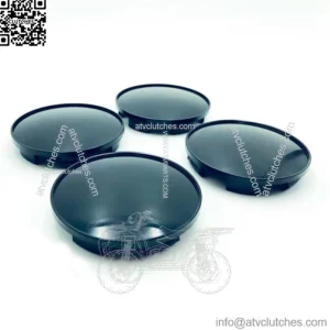 4pcs 68mm Black Wheel Hubs Center Hub Cap Universal Wheel Rim Hub Cover Caps