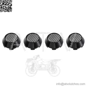 4pcs 69mm Black Wheel Hubs Center Hub Cap Universal Wheel Rim Hub Cover Caps