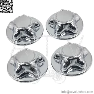 Set Of 4 Wheel Hub Chrome Center Caps For 1997-2004 Ford F-150 909-032 (For: Ford F-150)