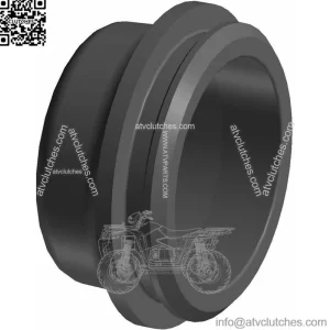 Polaris Off Road Dust Cover Hub, Genuine OEM Part 5415356, Qty 1