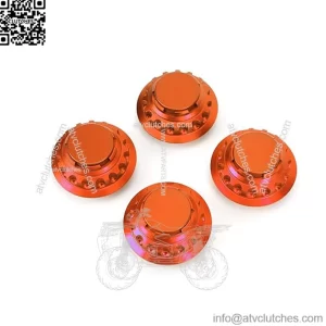 Mercedes-Benz wheel center cover #orange